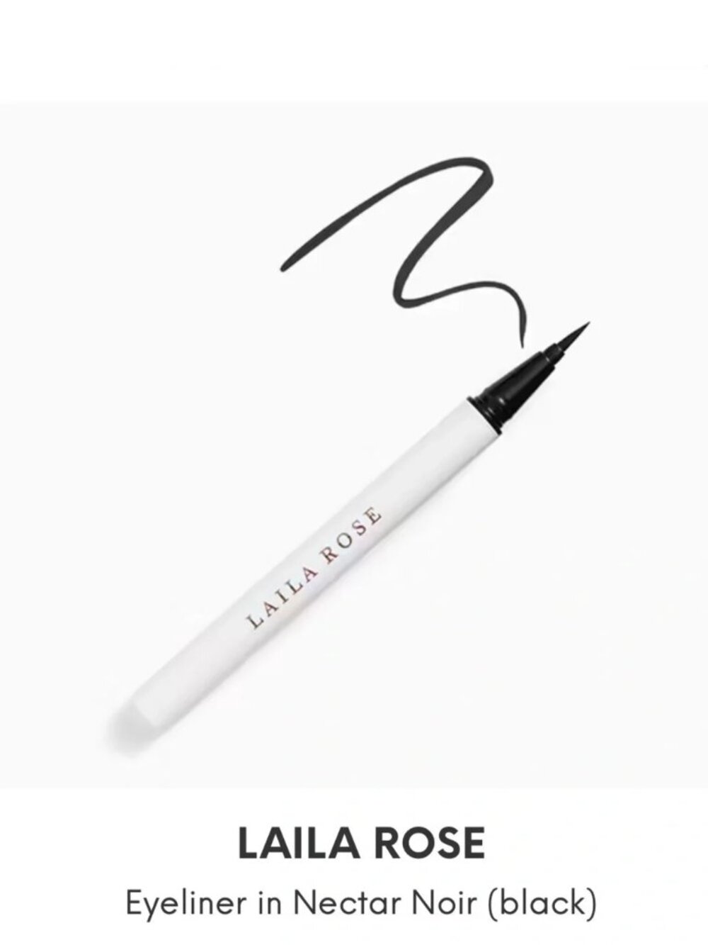 NIB - IPSY - LAILA ROSE Nectar Noir Eye Liner - Black - 0.55ml